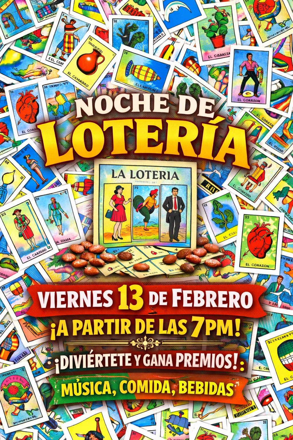 Noche de Lotería El Viejo’s Mexican Grill